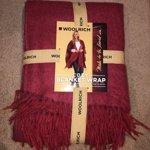 WOOL RICH COZY BLANKET WRAP
